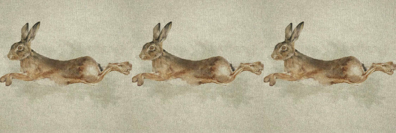 Cushion Picture Panel, Leaping Hare