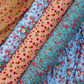 100% Viscose Prints Dressmaking Fabric Summer Skirts Midi Dress Shirts Tunics