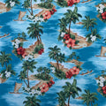 Aloha Hawaii Island Print Rose & Hubble Cotton Fabric