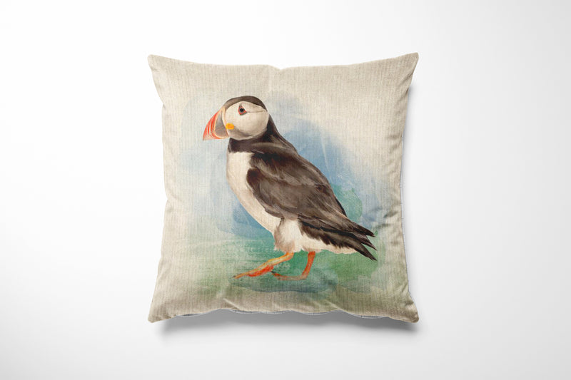 Cushion Picture Panel, Puffin