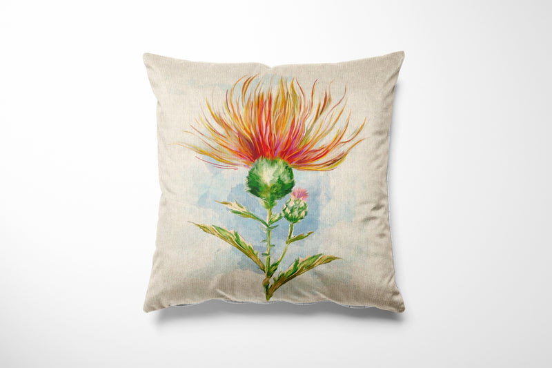 Cushion Picture Panel, Highland Thistle