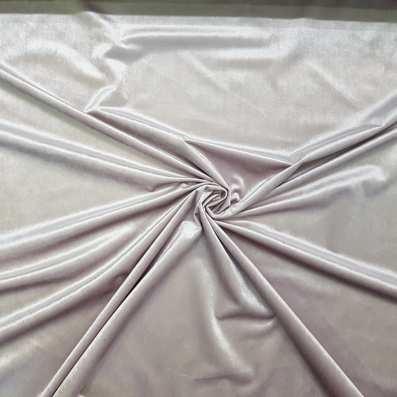 Bellissimo Plush Velvet Curtain Fabric, Lilac