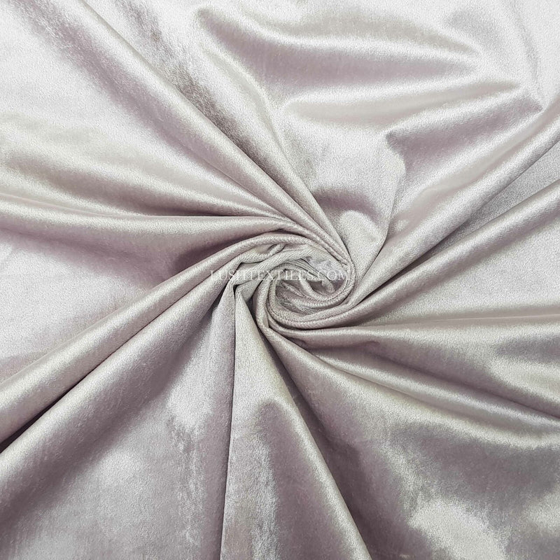 Tissu de rideau en velours peluche Bellissimo, lilas