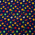 Exotic Fruits Print Rose & Hubble Cotton Poplin Fabric