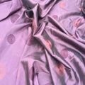 Embroidery Spotty Circle Taffeta Fabric