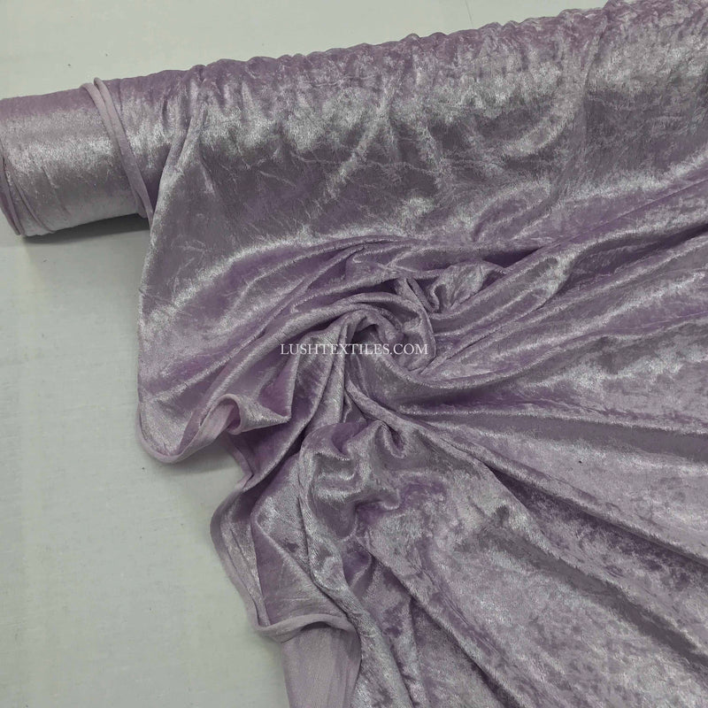 Tissu pour robe en velours écrasé