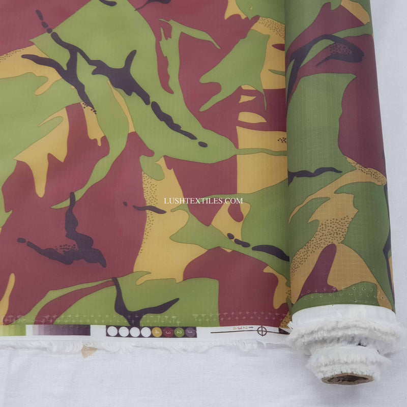 Camouflage Waterproof Ripstop Fabric