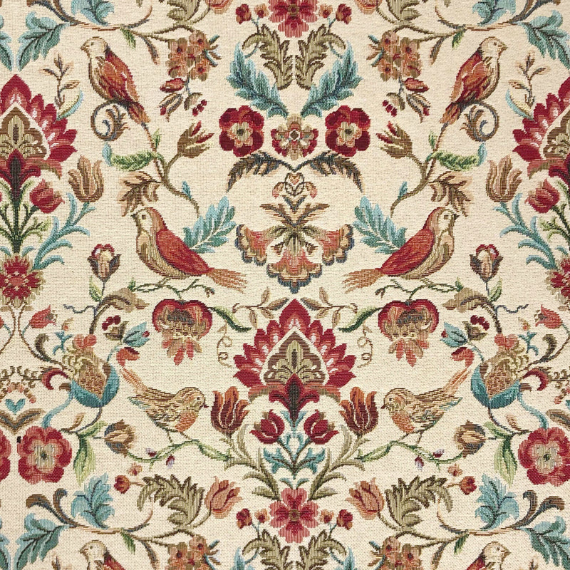 Tissu d'ameublement de tapisserie William Birds Designer