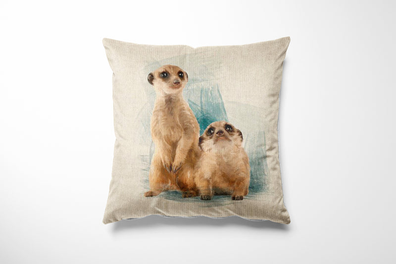 Cushion Picture Panel, Meerkat