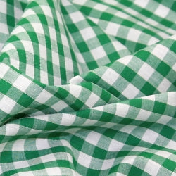 Gingham 1/4" Checks Polycotton Dress Craft Fabric