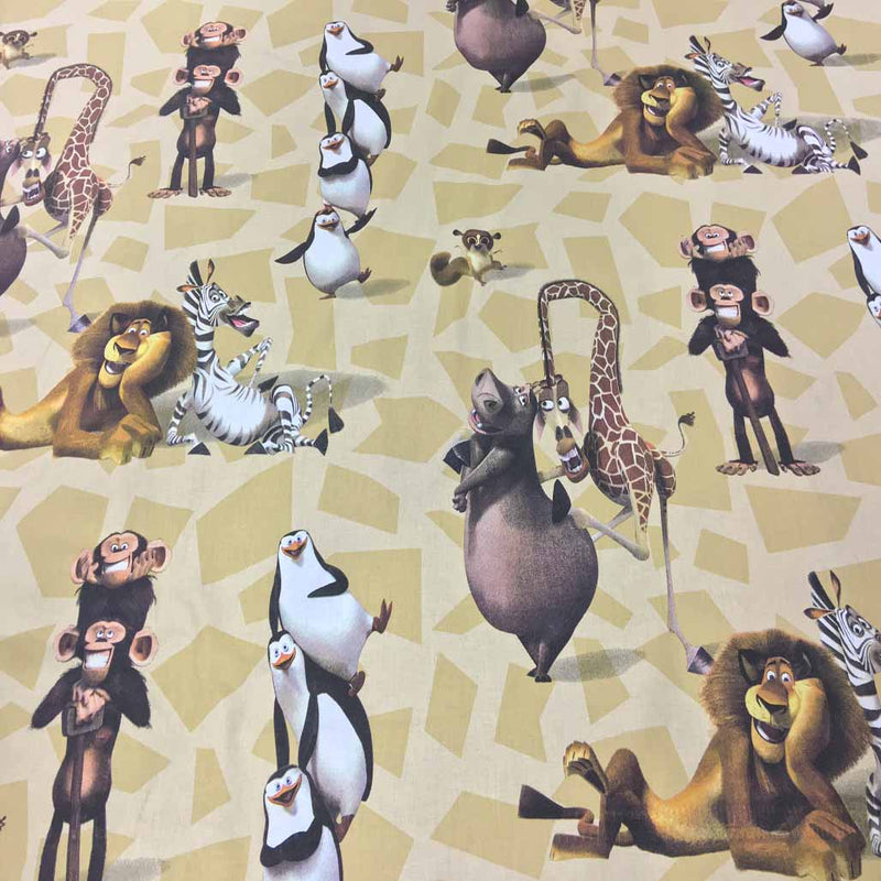 Disney Alex Print Kids Cotton Furnishing Fabric