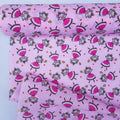 Cute Princess Girls In Frock Print Polycotton Fabric