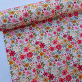 Blossom Floral Print Rose & Hubble Cotton Poplin Fabric