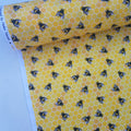 Honeycomb Bees Rose & Hubble Cotton Poplin Dress Fabric