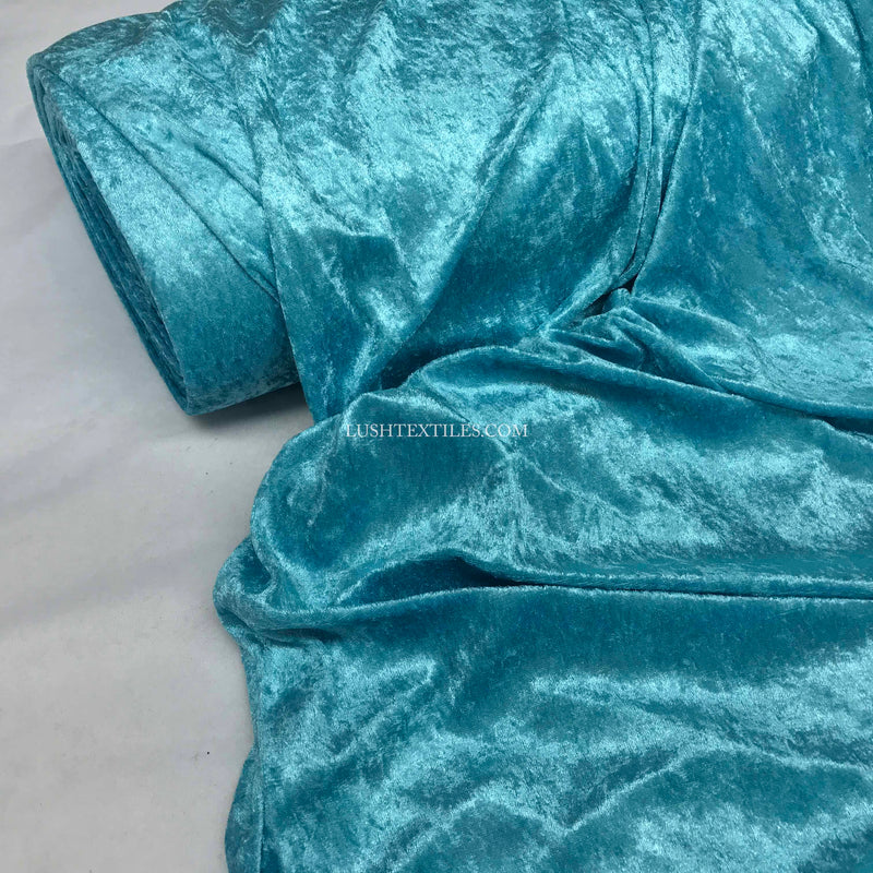 Crushed Velvet Velour Dress Fabric