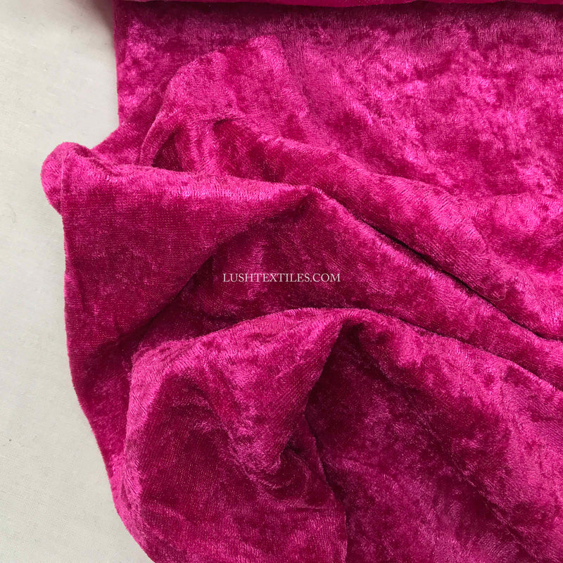 Crushed Velvet Velour Dress Fabric