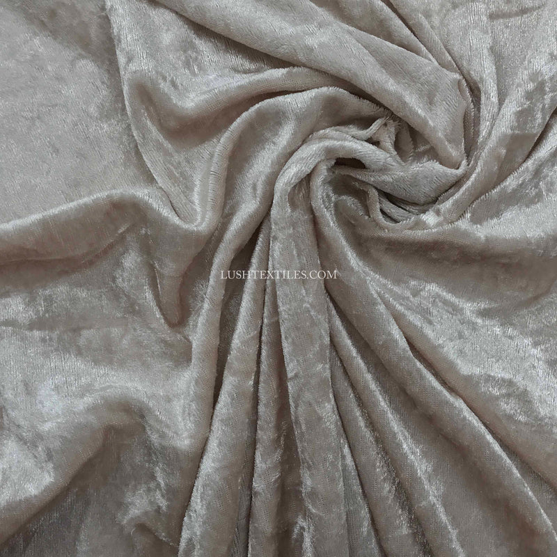 Crushed Velvet Velour Dress Fabric