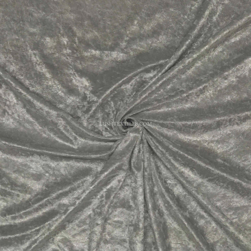 Crushed Velvet Velour Dress Fabric