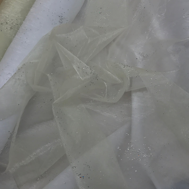 Gemstone Organza Fabric