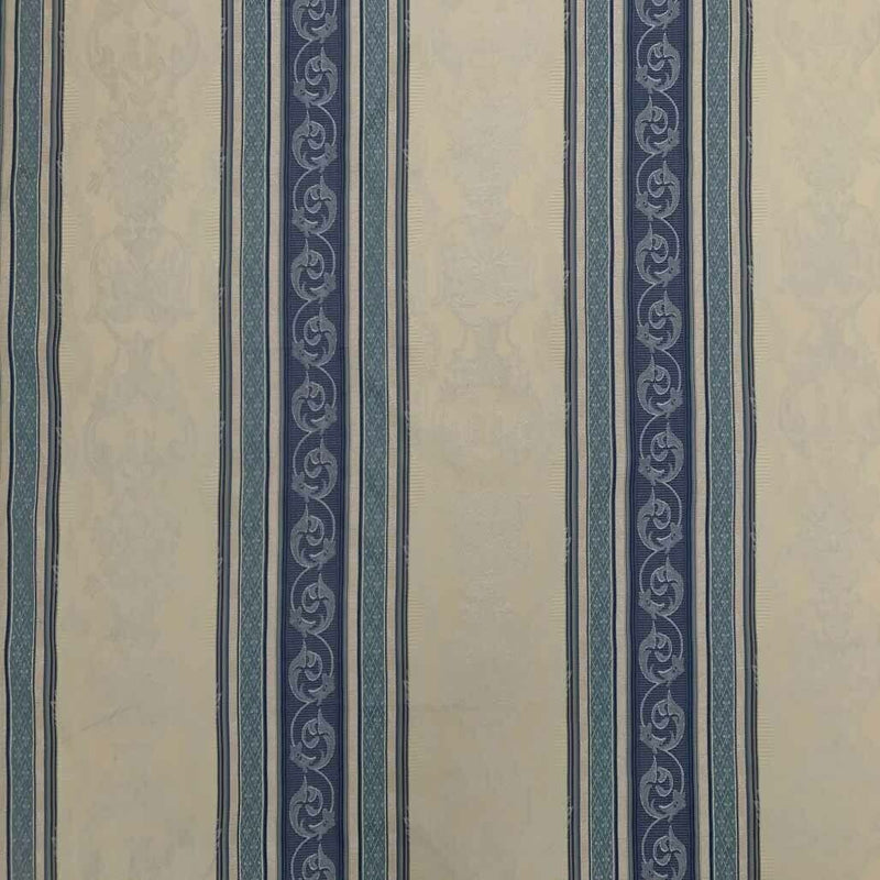 Bleu Jaune Vert Rayé Rideau Tissu Couette Rembourrage Literie Canapé Jette