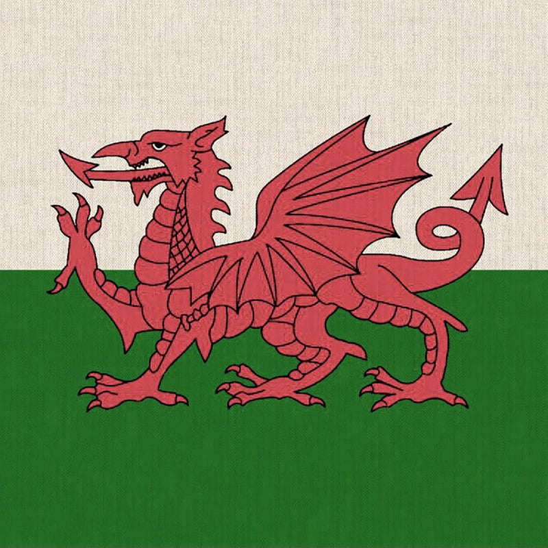 Cushion Picture Panel, Welsh Dragon