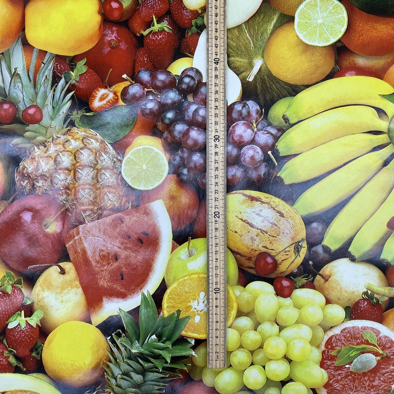 Fruits Printed PVC Table Oilcloth Fabric