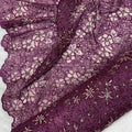 Flower Lace With Sequins Net Dress Fabric