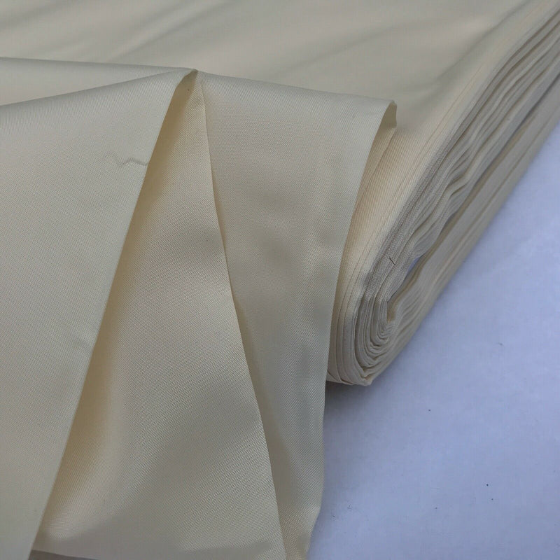 CREAM Anti Static Dress Lining Fabric Skirts, Suits, Coats, Lining For clothing