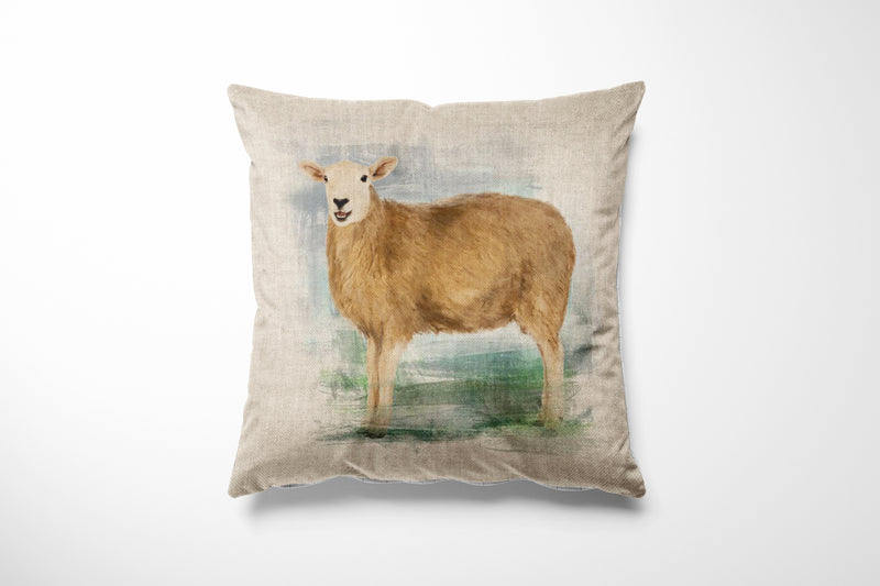 Cushion Picture Panel, Farm Sheep