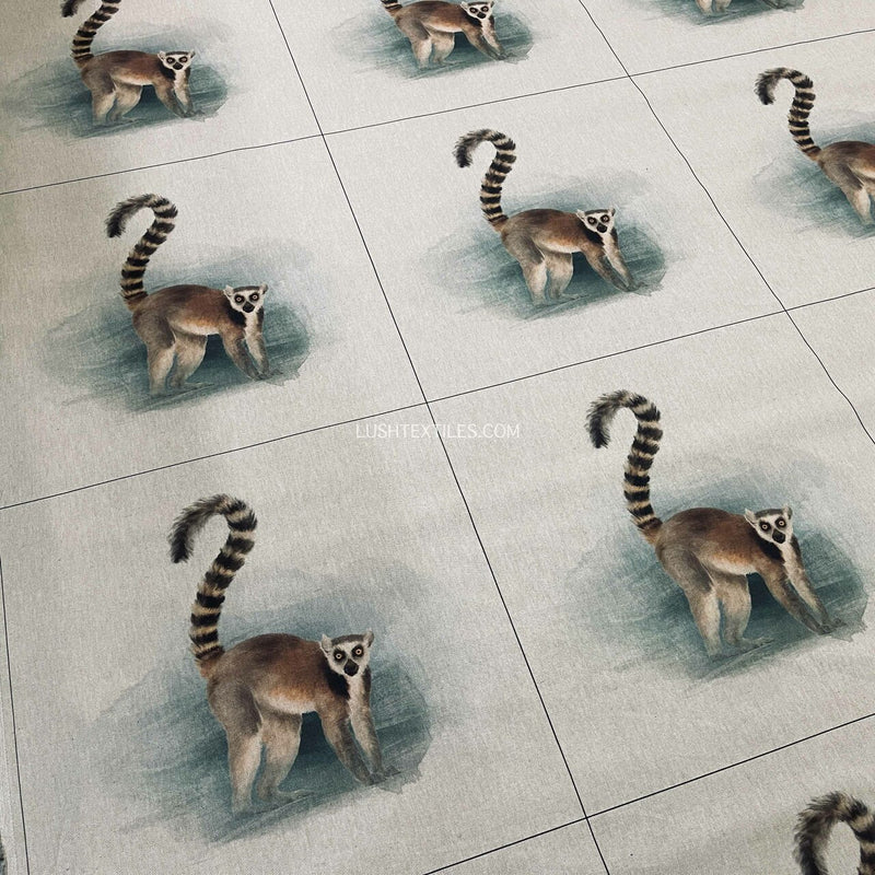 Cushion Picture Panel, Lemur