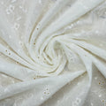 Cotton Broderie Anglaise Lace Fabric