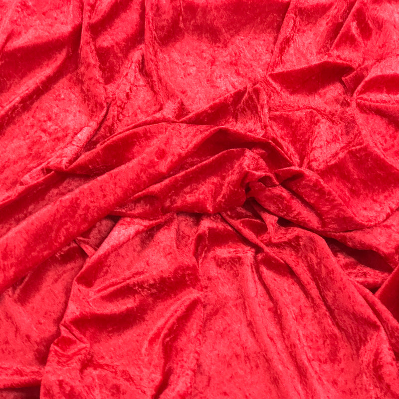 Crushed Velvet Velour Dress Fabric