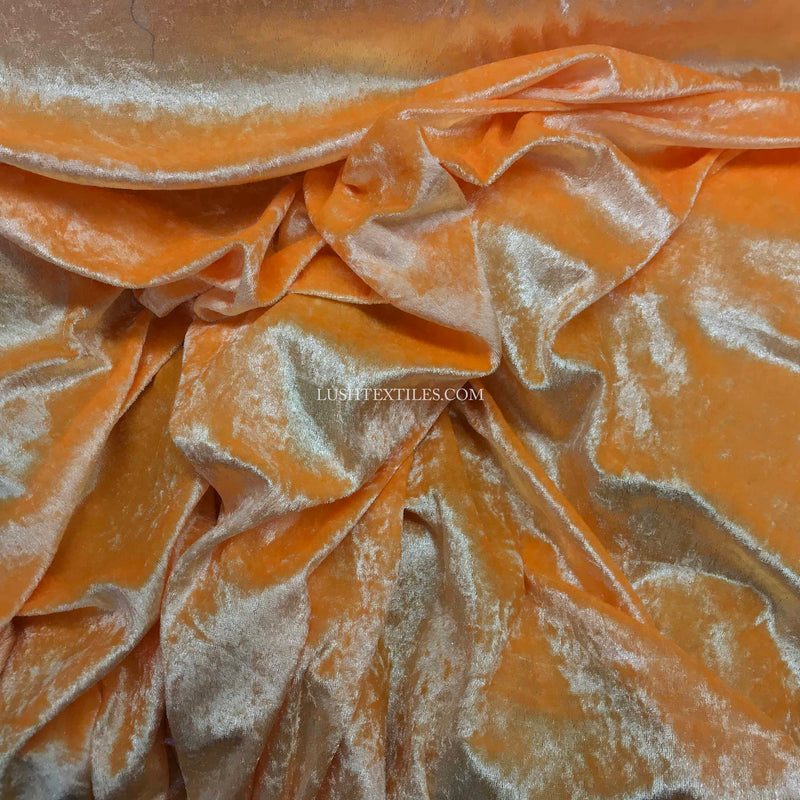 Crushed Velvet Velour Dress Fabric