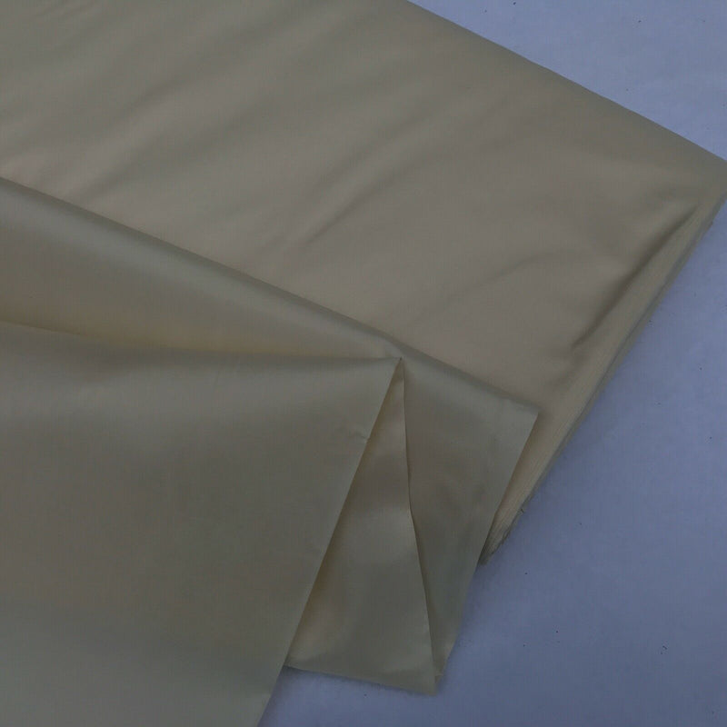 CREAM Anti Static Dress Lining Fabric Skirts, Suits, Coats, Lining For clothing