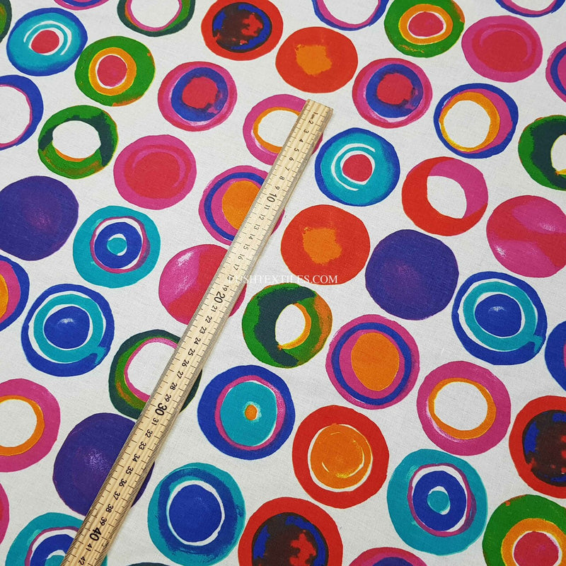 Funky Spotted Cotton Craft Fabric