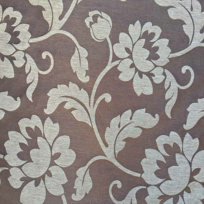 Floral Flowers Curtain Brocade Furnishing Upholstery Cushions Quilting Fabric