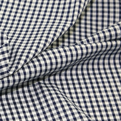 1/8" Gingham Check Polycotton Fabric