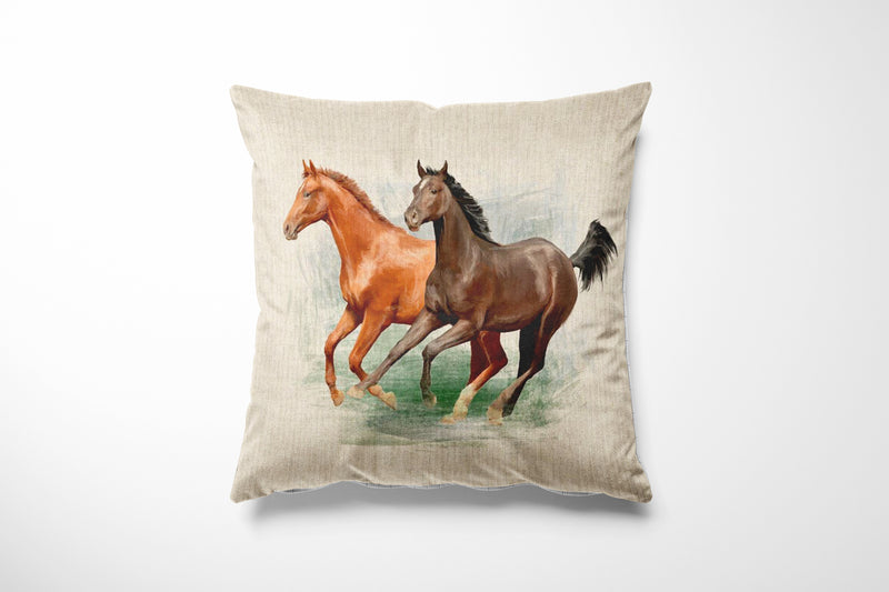 Coussin Photo Panel, Chevaux