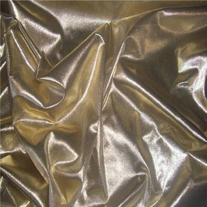 Metallic Copper Paper Lame Fabric