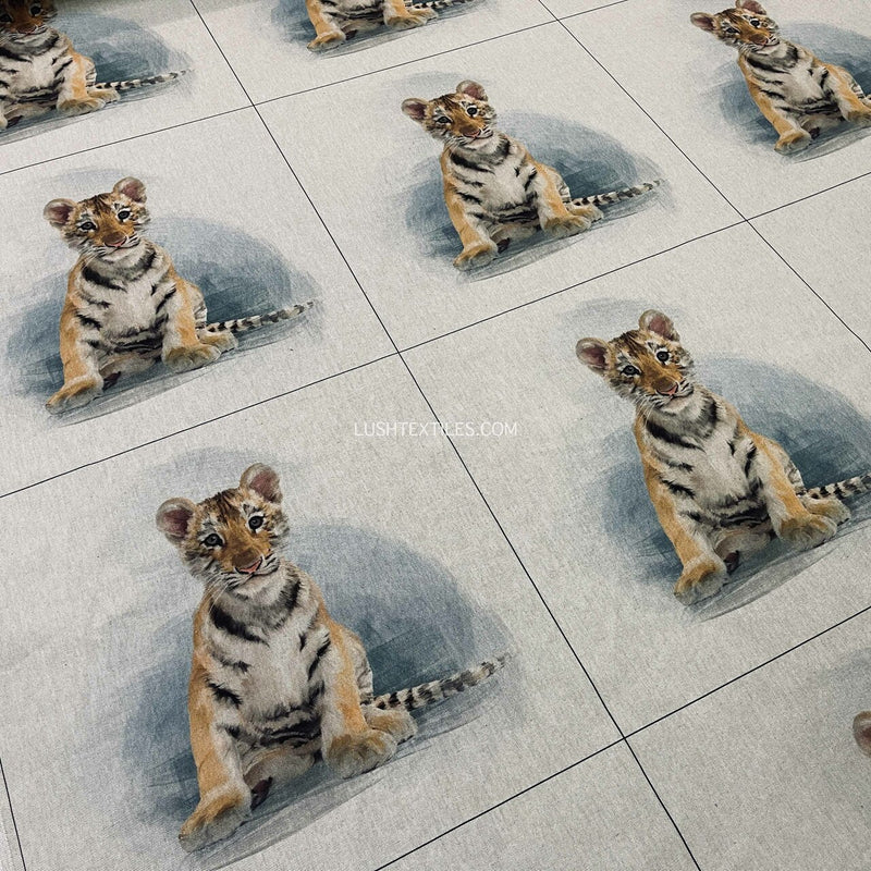 Cushion Picture Panel, Tiger Cup