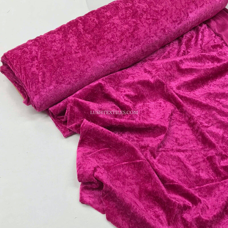 Crushed Velvet Fabric Upholstery Material Premium Stretch Craft 150cm Wide