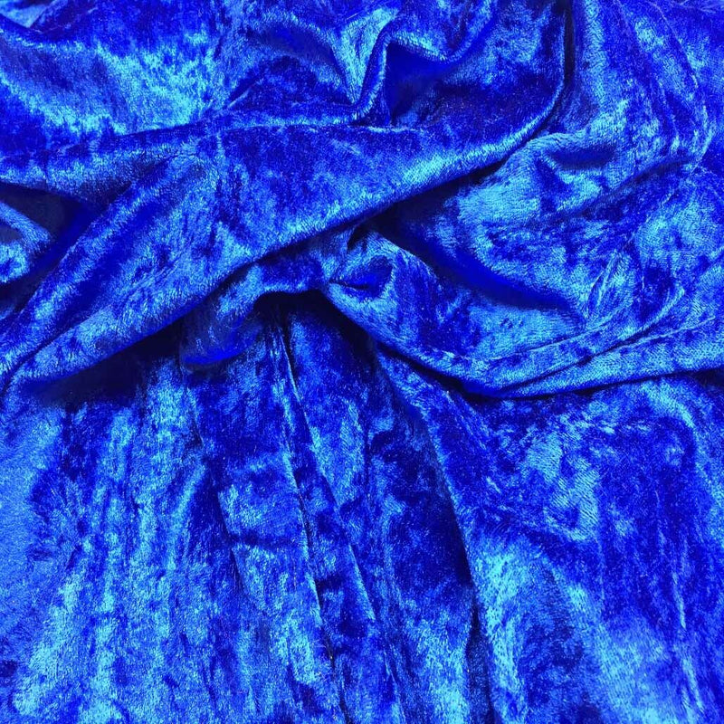 Crushed Velvet Fabric Upholstery Material Premium Stretch Craft 150cm Wide