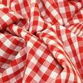 Gingham 1/4" Checks Polycotton Dress Craft Fabric