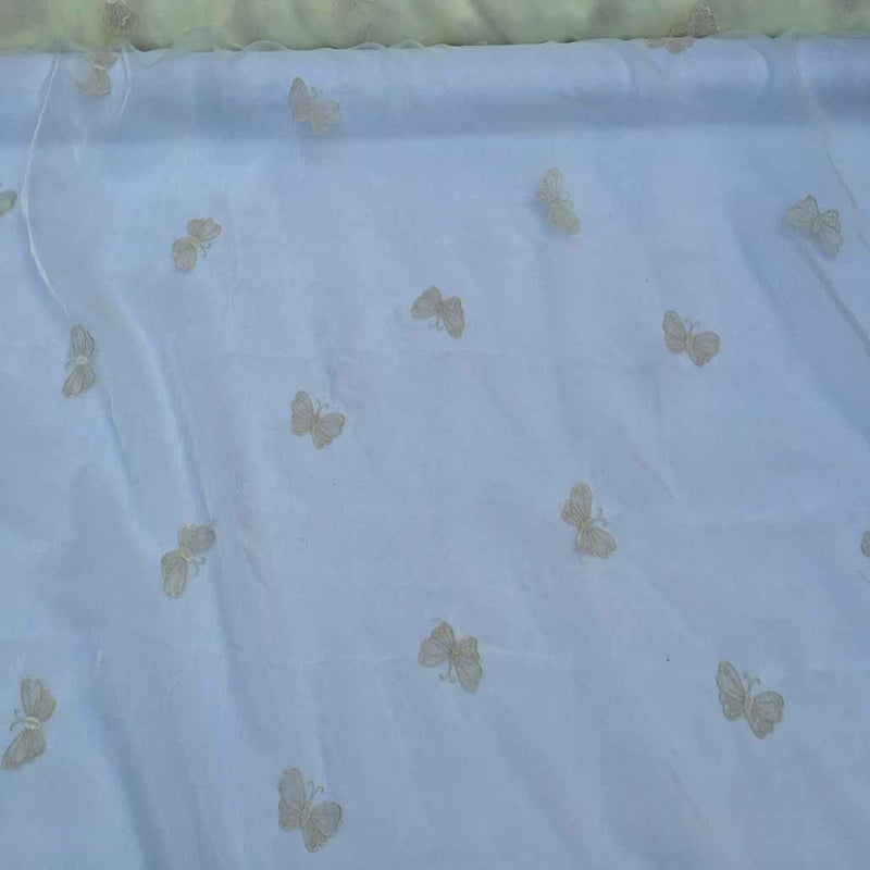 Papillon Organza Filet Voile Tissu