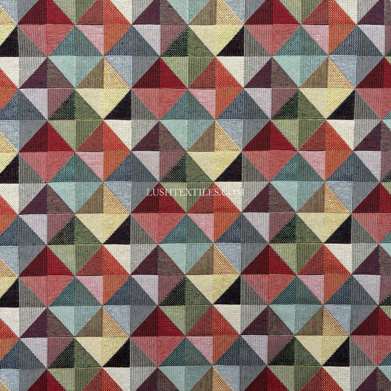 Big Holland Squares Tapestry Upholstery Fabric