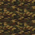 Army Camouflage Print Rose & Hubble Cotton Poplin Fabric