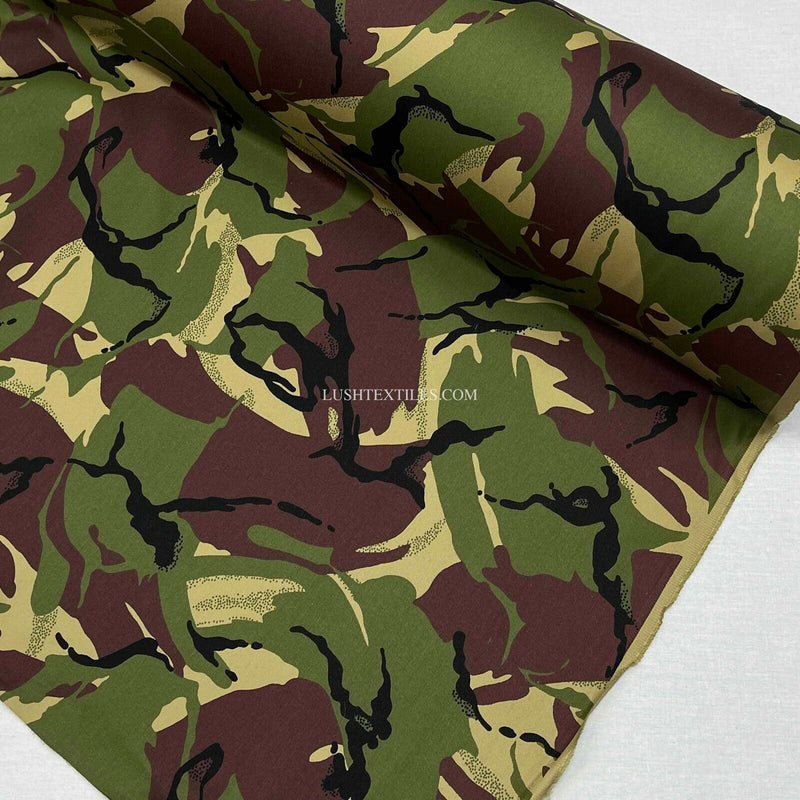 Army Camp Camouflage Cotton Drill Fabric Thick Quality Uniforms/ Workwear 60''