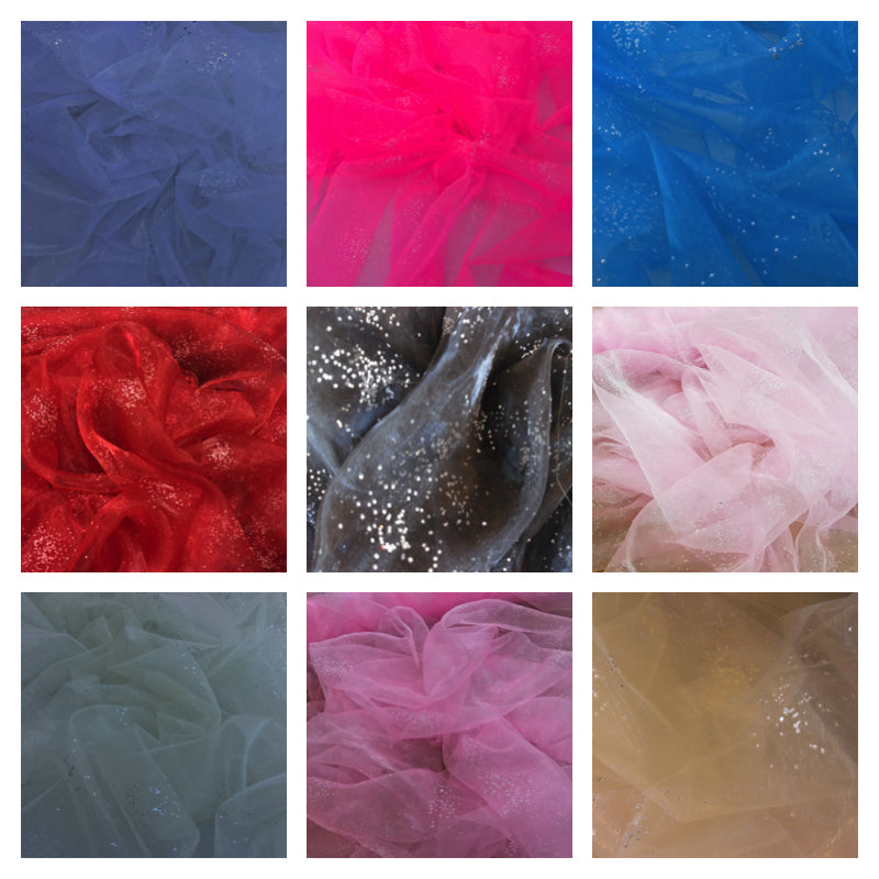 Gemstone Organza Fabric