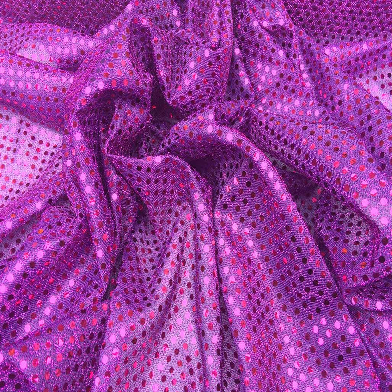 3mm Paillettes Robe Tissu