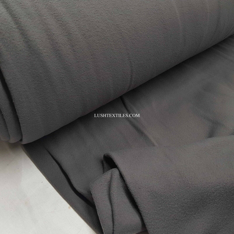 DARK GREY Fleece SOFT Craft Fabric Blankets Gym Dress Hoodies Kids Toys Dog Beds